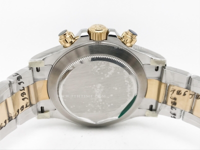 Daytona 126503 YG/SS Wht/Stk FF A7750 Mod