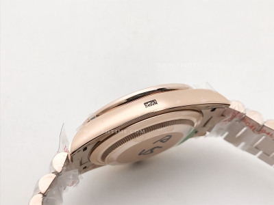 DayDate 40mm 904L B.Dia RG/RG Brwn/B.Dia GMF A2836