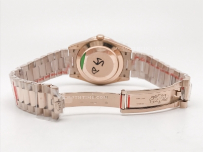 DayDate 40mm 904L B.Dia RG/RG Brwn/B.Dia GMF A2836