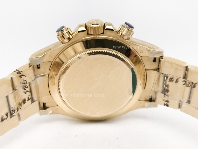 Daytona 126508 YG/YG Wht/Stk FF A7750 Mod