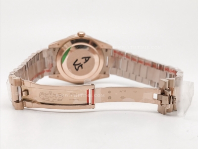 DayDate 40mm 904L B.Dia RG/RG Brwn/Rm GMF A2836