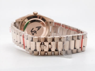 DayDate 40mm 904L B.Dia RG/RG Brwn/Rm GMF A2836