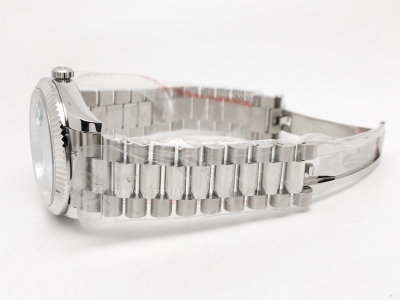 DayDate 40mm 228239 904L Flt Wt WG/WG I-Blue/Rm KF VR3255