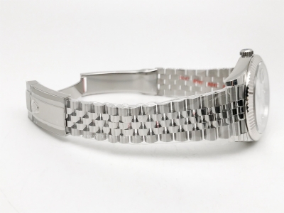 DJ2 41mm 126334 Jub Flt 904L SS/SS M-Wht/Dia EWE A3235