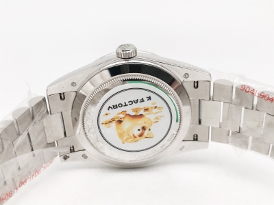 DayDate 40mm 228239 904L Flt Wt WG/WG I-Blue/Dia KF VR3255