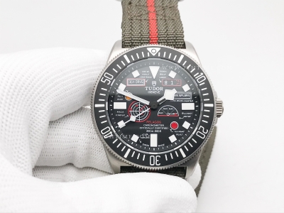 Tudor Pelagos FXD 25717N Meme TI/NY Black M+F 8N24