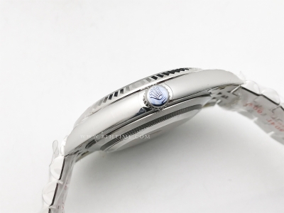 DJ2 41mm 126334 Jub Flt 904L SS/SS Gry/Rm EWE A3235