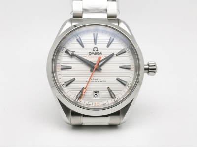 Aqua Terra 41mm SS/SS White Teak JVS A8900