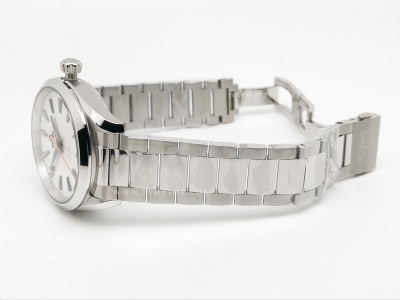 Aqua Terra 41mm SS/SS White Teak JVS A8900