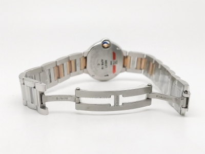 Balon Bleu Ladies 28mm RG/SS Wht/Dia V6F V7 Sw Qtz