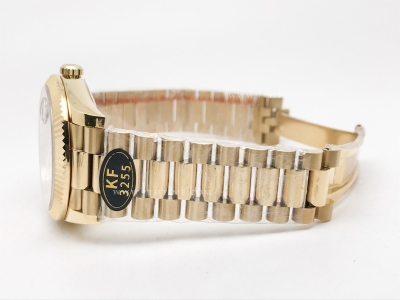 DayDate 40mm 228238 904L Flt Wt YG/YG Gold/Rm KF VR3255