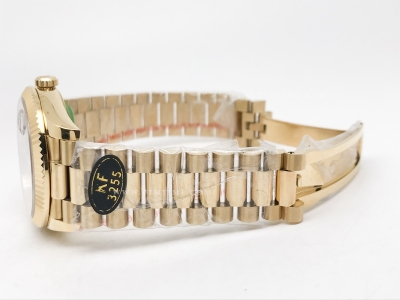 DayDate 40mm 228238 904L Flt Wt YG/YG O-Grn/Rm KF VR3255