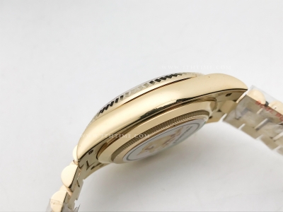 DayDate 40mm 228238 904L Flt Wt YG/YG Blk/Dia KF VR3255