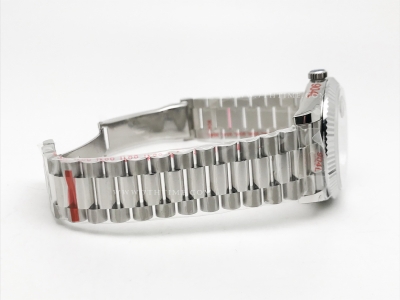 DayDate 40mm 904L Flt SS/SS Blk/Stk GMF VR3255