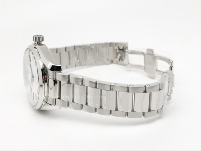 Aqua Terra 40mm SS/SS Wht Stripe/Blue JVS A8500