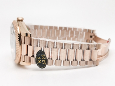 DayDate 40mm 228235 904L Flt Wt RG/RG G-Gry/Rm KF VR3255