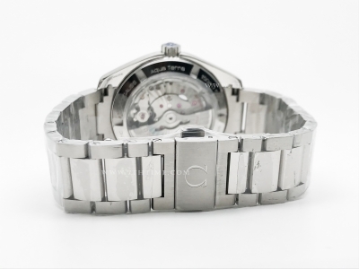 Aqua Terra 40mm SS/SS Blue Stripe JVS A8500