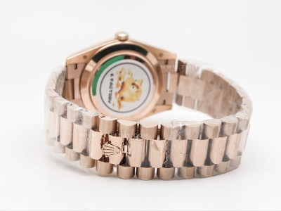 DayDate 40mm 228235 904L Flt Wt RG/RG G-Gry/Rm KF VR3255