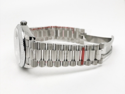 DayDate 40mm 904L Flt SS/SS Blk/Dia GMF VR3255