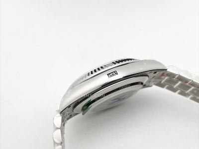 DayDate 40mm 904L Flt SS/SS I-Blue/Dia GMF VR3255