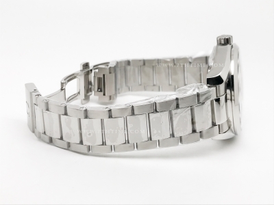 Aqua Terra 2015 41mm SS/SS Wht/Blue JVS A8508