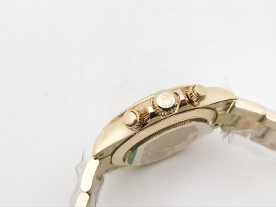 Daytona 116508 Wt YG/YG Grn/Stk SWF V2 SH4130