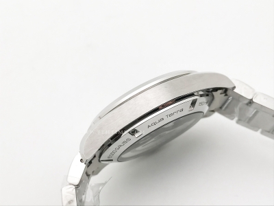 Aqua Terra 2015 41mm SS/SS Blk/Stk JVS A8508