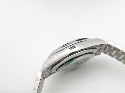 DayDate 40mm 904L Flt SS/SS M-Wht/Dia GMF VR3255