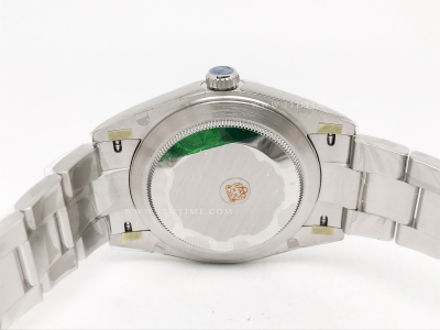 DJ2 41mm 126334 Oys Flt 904L SS/SS Wht/Stk EWE A3235