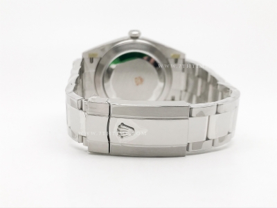 DJ2 41mm 126334 Oys Flt 904L SS/SS Wht/Stk EWE A3235