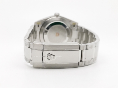 DJ2 41mm 126334 Oys Flt 904L SS/SS Silv/Stk EWE A3235