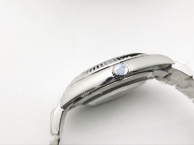 DJ2 41mm 126334 Oys Flt 904L SS/SS Gry/Stk EWE A3235