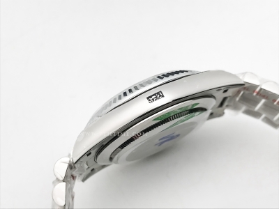 DayDate 40mm 904L Flt SS/SS Blk/Rm GMF VR3255