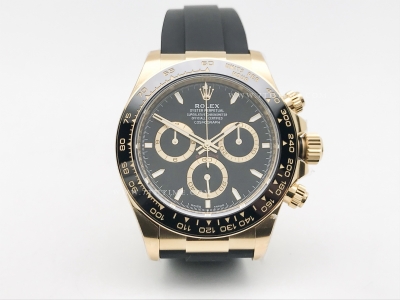 Daytona 126518LN 904L YG/RU Black/Stk EWE A4131