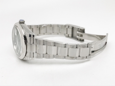 DJ2 41mm 126334 Oys Flt 904L SS/SS HC-Grn/Stk EWE A3235