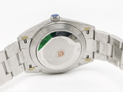 DJ2 41mm 126334 Oys Flt 904L SS/SS HC-Grn/Stk EWE A3235