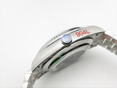 DayDate 40mm 904L Flt SS/SS I-Blue/Rm/Stk GMF VR3255