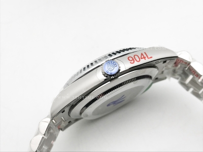 DayDate 40mm 904L Flt SS/SS Silv/Rm/Stk GMF VR3255