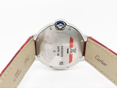 Balon Bleu 36mm SS/LE Red V6F V7 Swiss Qtz