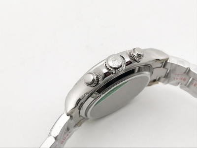 Daytona 126500 904L SS/SS White/Stk APF DD4801