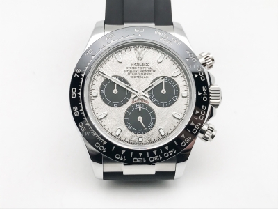 Daytona 116519LN Wt SS/RU Met/Stk SWF V2 SH4130