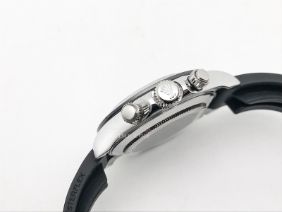 Daytona 116519LN Wt SS/RU Met/Stk SWF V2 SH4130