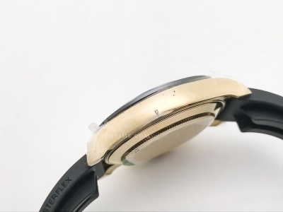 Daytona 116518LN Wt YG/RU Met/Stk SWF V2 SH4130