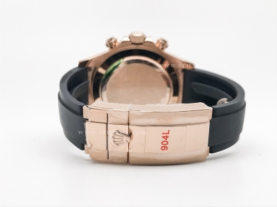 Daytona 116515LN Wt RG/RU Met/Stk SWF V2 SH4130