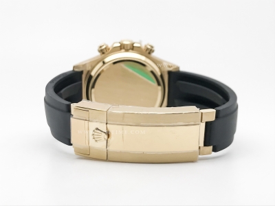 Daytona 126518LN 904L YG/RU Black/Stk APF DD4801