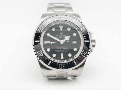 Deep Sea Dweller 126600 SS/SS Black EWE A3235