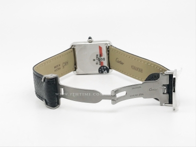 Cartier Tank Solo Small SS/LE Wht AF Swiss Qtz