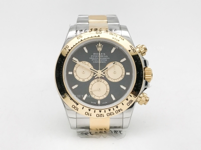 Daytona 126503 YG/SS Blk/Stk FF A7750