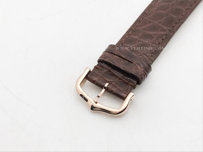 Cartier Tank Solo Large RG/LE Wht AF Swiss Qtz