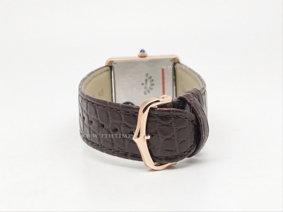 Cartier Tank Solo Large Dia RG/LE Wht AF Swiss Qtz